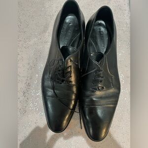Ralph Lauren Black Leather Oxfords